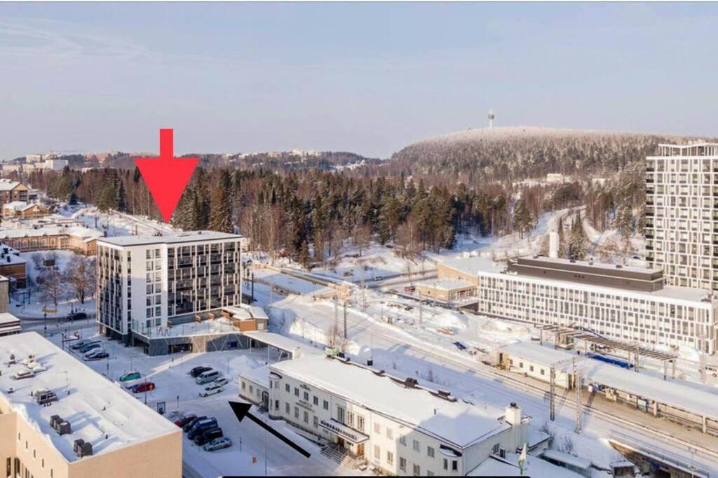 Apartment Near The Train Station, Free Parking &Netflix Kuopio Luaran gambar