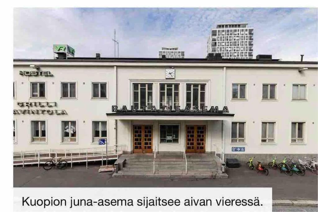 Apartment Near The Train Station, Free Parking &Netflix Kuopio Luaran gambar
