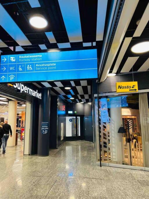 Apartment Near The Train Station, Free Parking &Netflix Kuopio Luaran gambar